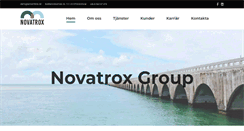 Desktop Screenshot of novatrox.se