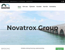 Tablet Screenshot of novatrox.se